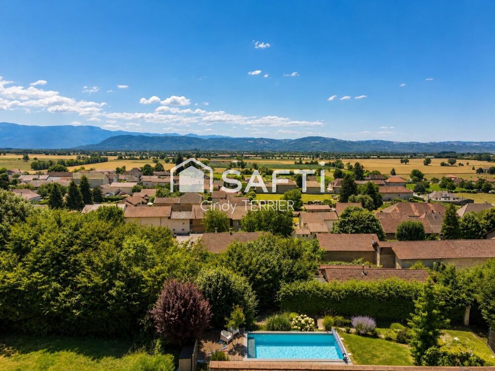 Vente Maison COLOMBE – Villa familiale de 145 m² avec piscine, vue dégagée et environnement privilégié Apprieu