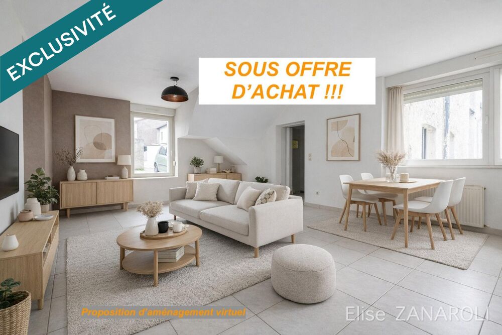 Deux pièces avec stationnement au cente d'Hettange-Grande!