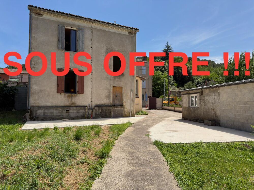 Vente Immeuble Maison à rénover avec terrain et garage à Bessèges Besseges