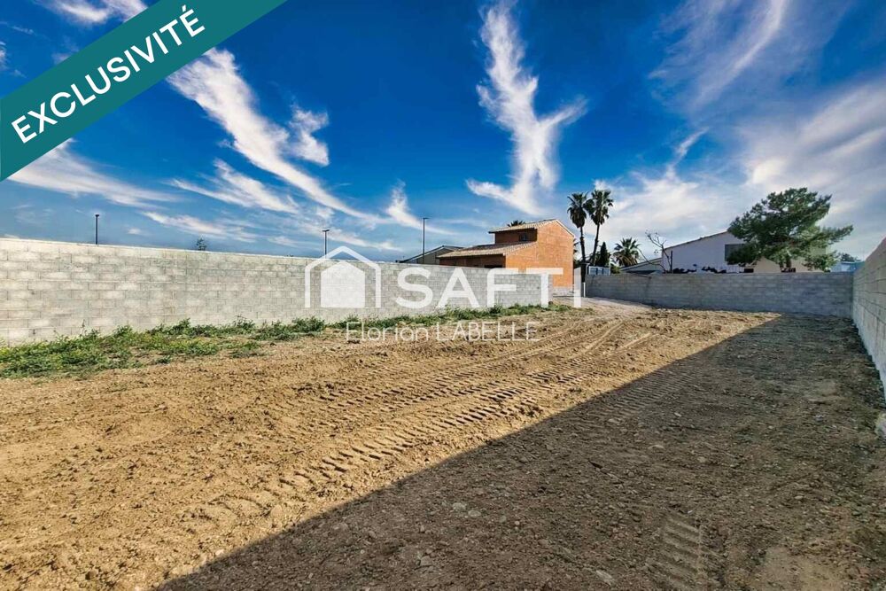 Vente Terrain Terrain constructible 370 m² Pia