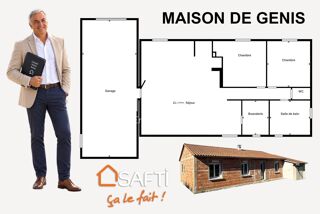  Maison à vendre 3 pièces 100 m²