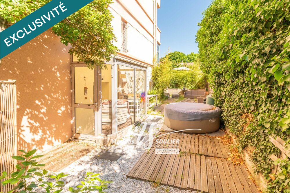T3 de 65 m² avec jardin de 60 m² à pied du centre