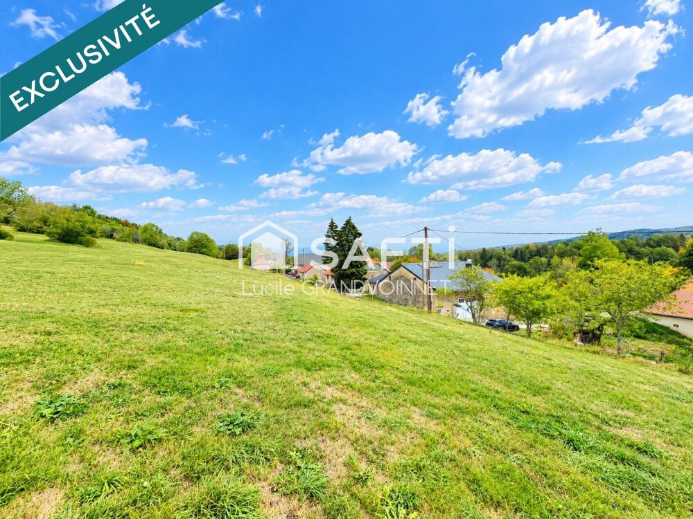 Vente Terrain Terrain – Libre constructeur – Hors lotissement Foncine-le-haut