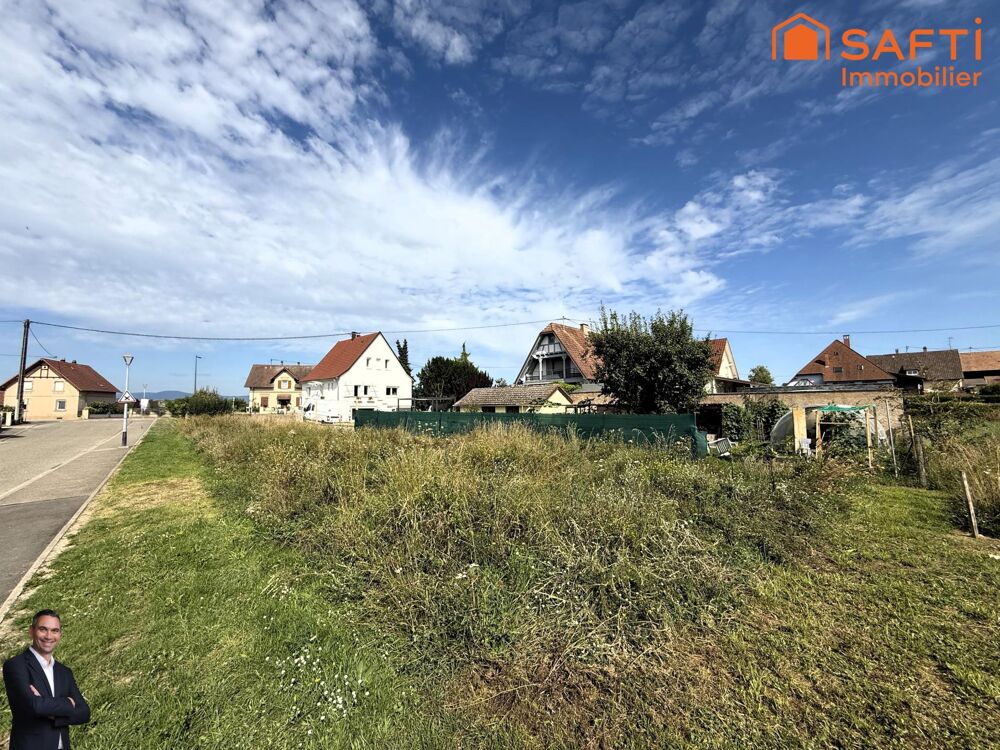 Vente Terrain Superbe terrain constructible de 2,80 ares hors lotissement ! Osthouse