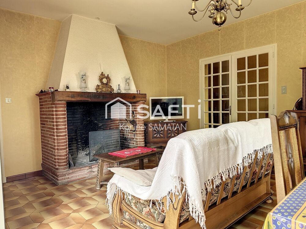 VERFEIL  Maison familiale 166 m² sur parcelle exceptionnelle de 2 800 m² divisible