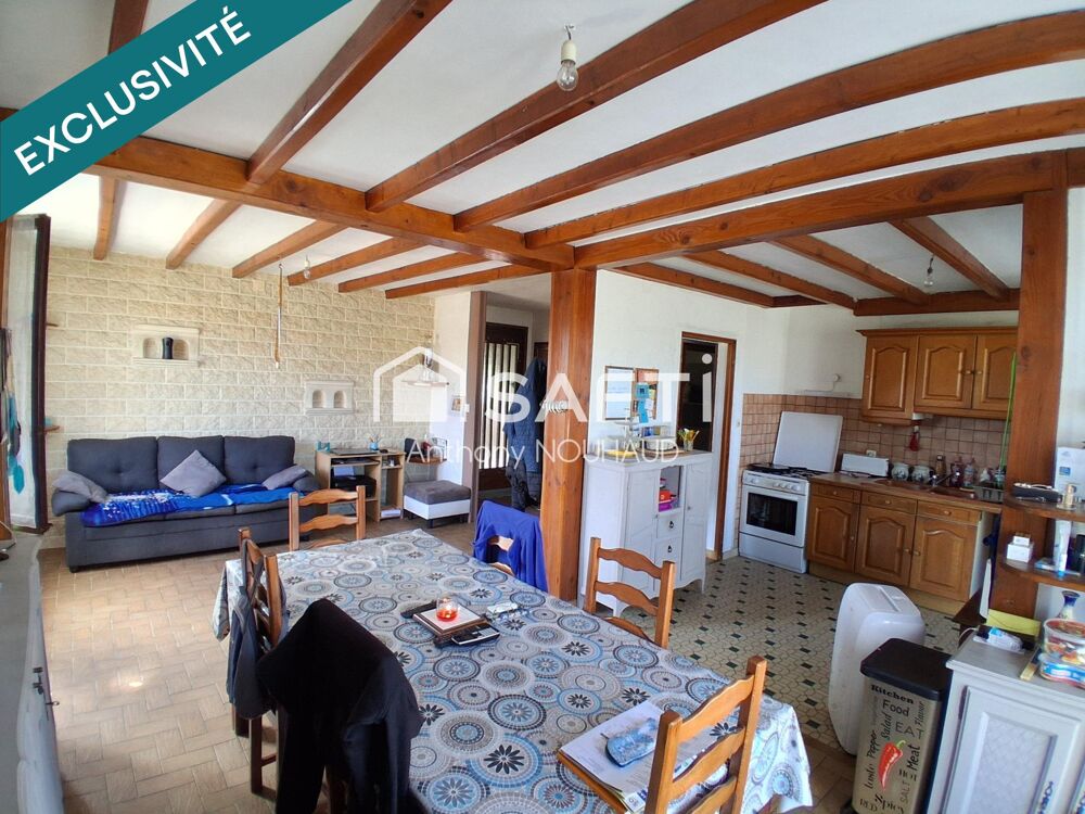 Bien avec 5 chambres, cuisine, séjour, 2 granges