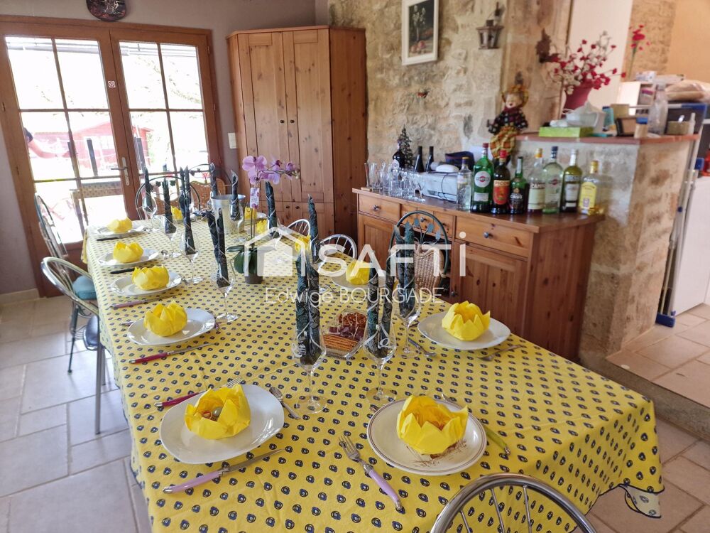Vente Maison Ancienne bergerie agrandit et rénovée avec goût Belaye