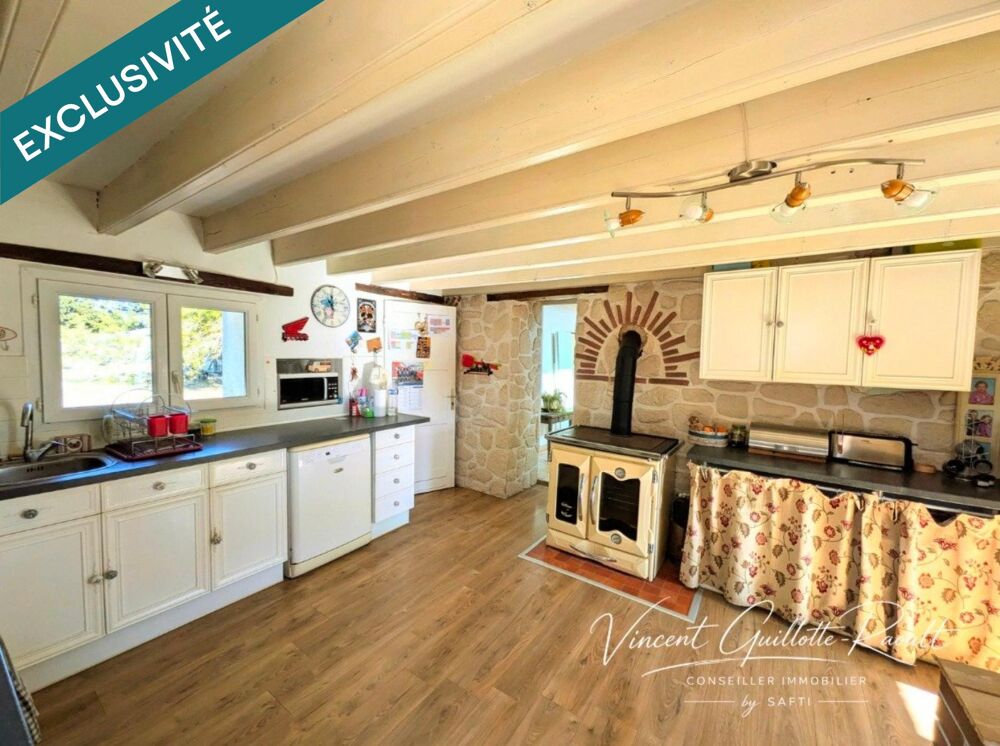 ? CHAUMES-EN-RETZ  MAISON 120 M²  3 CHAMBRES + BUREAU  TERRAIN DE 6 103 M²
