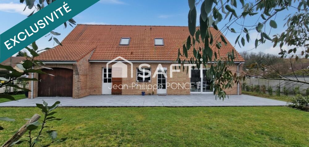 Vente Maison Maison individuelle 5 chambres garage jardin et parking Tubersent