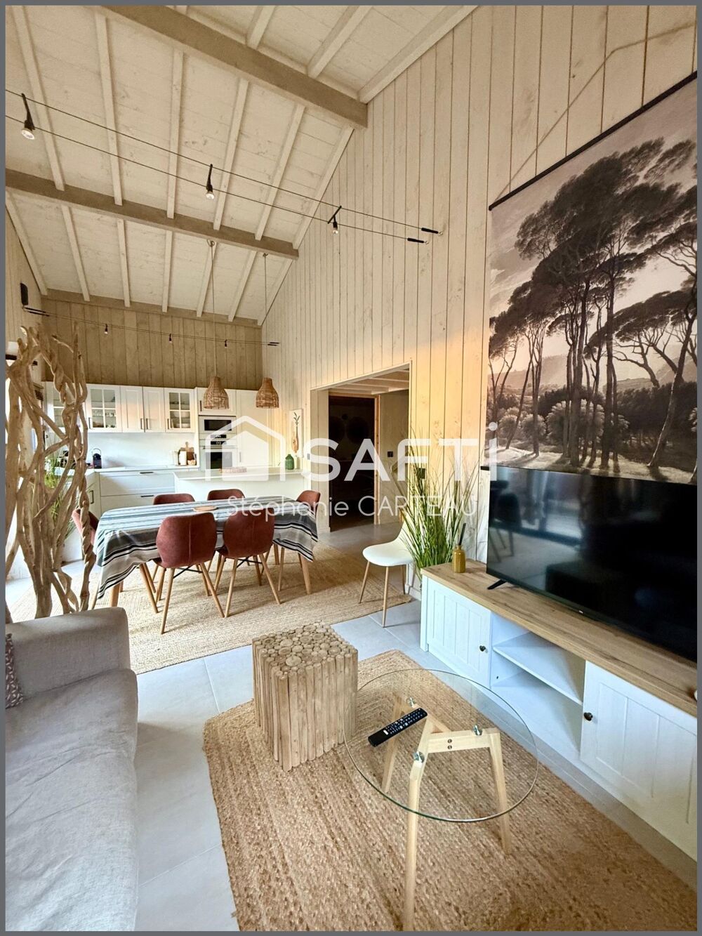 CLAOUEY - Maison bois contemporaine de 2022 - Style Bassin - Entièrement meublée - 3 chambres