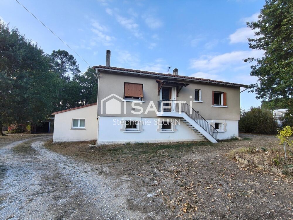 Vente Maison Maison avec rez de jardin Montguyon