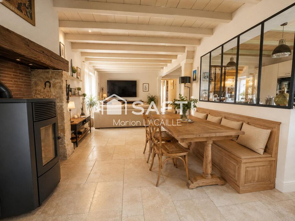Vente Maison Maison en pierre de 130m2 avec piscine Sourzac