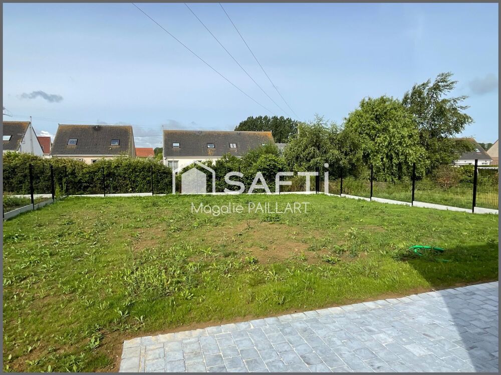 Maison neuve, 108 m2, 4 chambres, garage, jardin