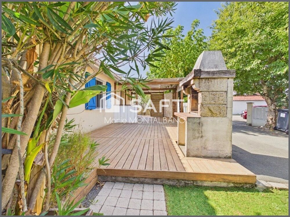 Vente Maison Maison de plain-pied, 4ch, bureau, terrasses et jardin Le teich