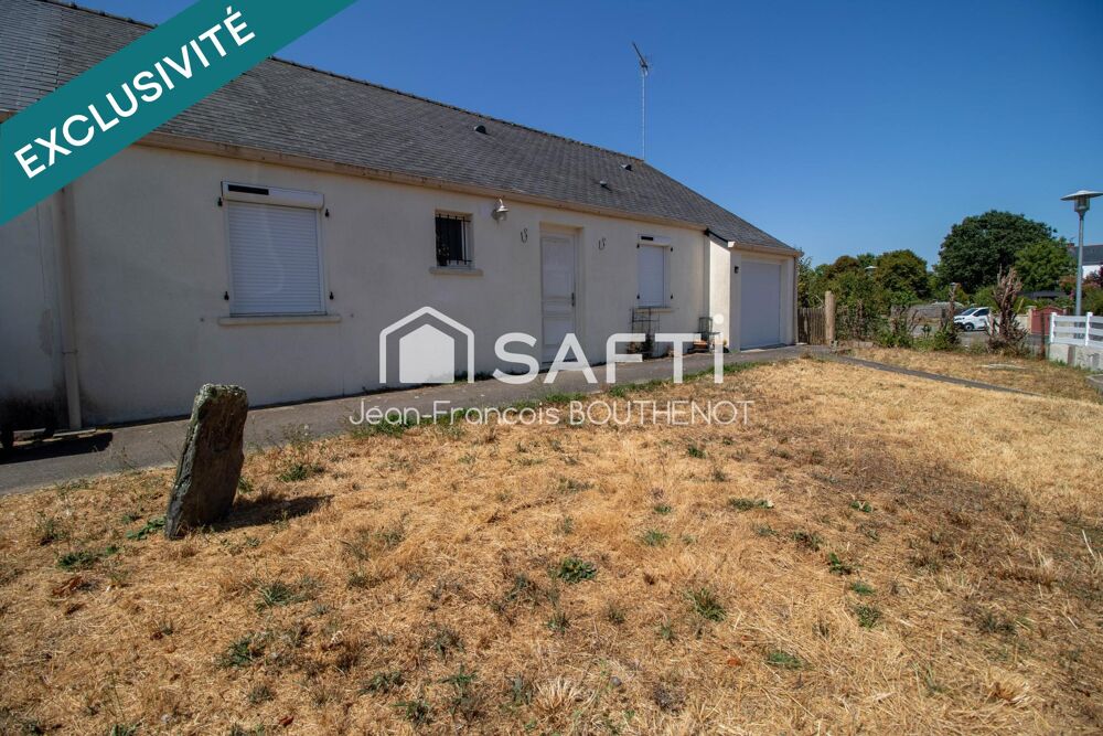 Maison de plain-pied 4 chambres  112 m² sur terrain denviron 900 m²