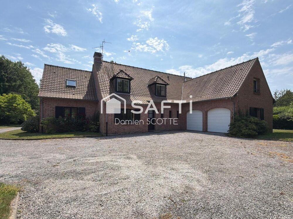 Maison individuelle de 205 m², double garage, 4 chambres