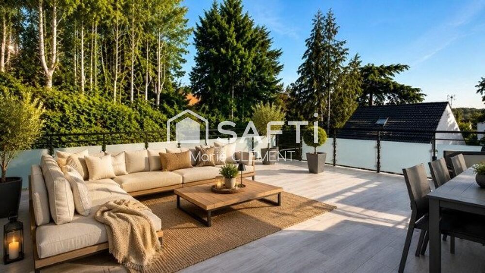 Maison individuelle de 150 m2 avec 6 chambres sur un terrain de 540 m2 et un sous sol total
