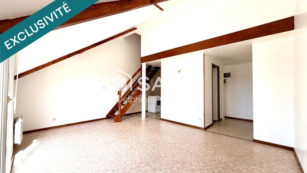 Duplex, 2P., 42 m2, balcon, cave et place de parking