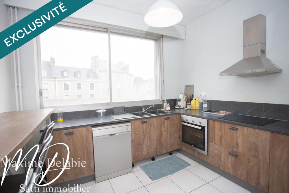 LE MANS  CENTRE-VILLE | APPARTEMENT 4 CHAMBRES MEUBLÉES  IDÉAL INVESTISSEUR