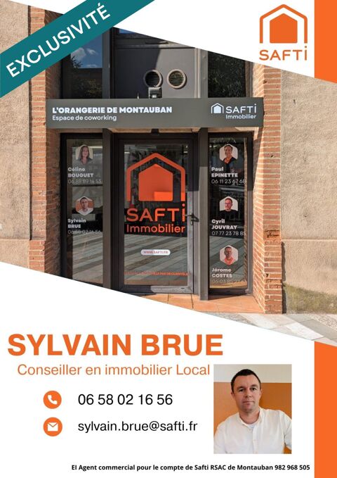   Maison r�nov�e 140 m� � Terrain 2000 m� � Moli�res (82220) Maison - 5 pi�ce(s) - 140 m�