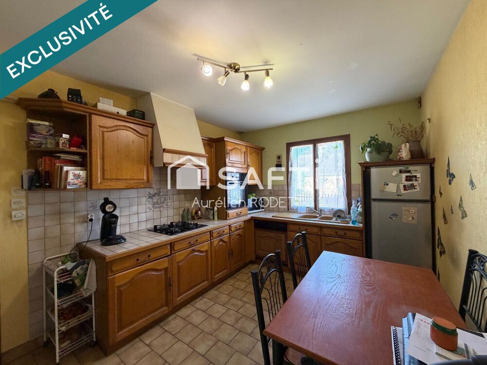 Vente Maison Maison de plain-pied avec garage, 3 chambres. Ardentes