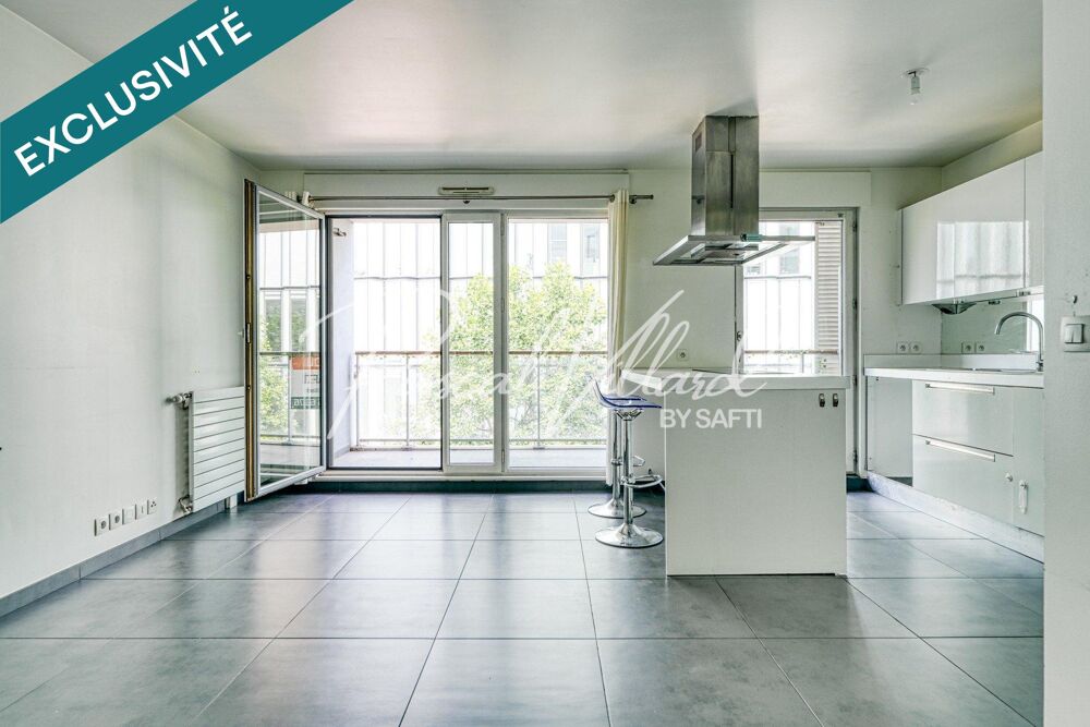 EXCLUSIVITÉ  BOULOGNE-BILLANCOURT QUARTIER ÎLE SEGUIN / RIVES DE SEINE  TRAPÈZE APPARTEMENT 3 PIÈCES TRÈS FONCTIONNEL