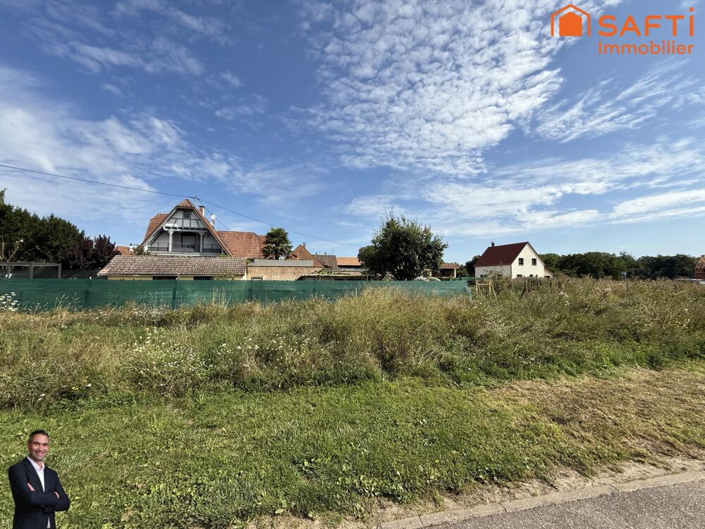 Vente Terrain Superbe terrain constructible de 2,80 ares hors lotissement ! Osthouse