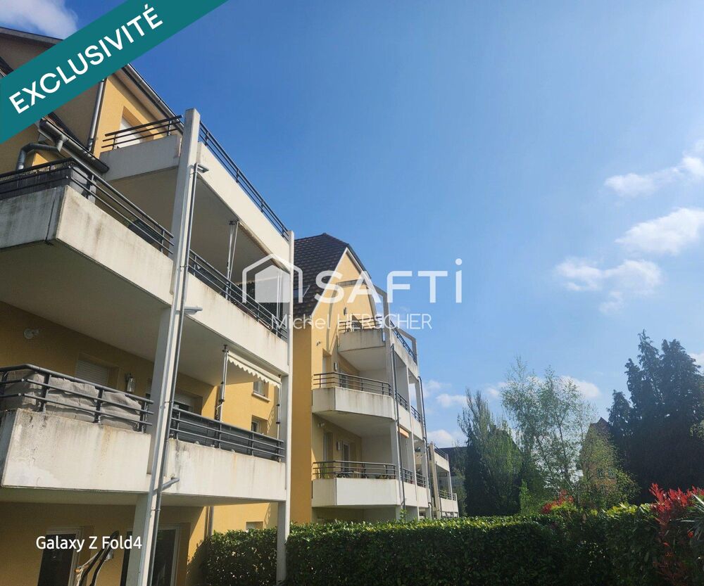 Volgelsheim appartement de 70 m²,garage et parking