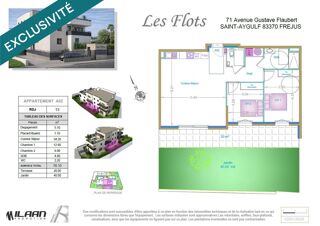  Appartement � vendre 3 pi�ces 70 m�