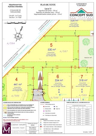  Terrain à vendre 530 m²