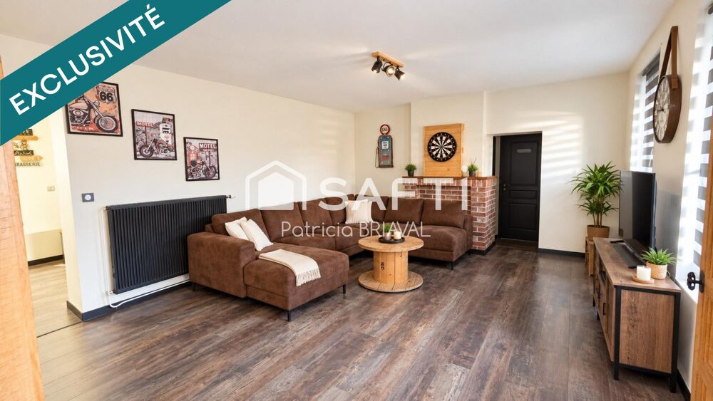 Vente Maison SEMI PLAIN PIED 3 CHAMBRES Hersin-coupigny