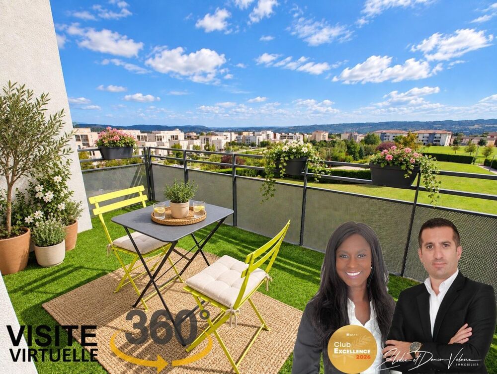 Appartement T3 60m2 L'Isle d'Abeau