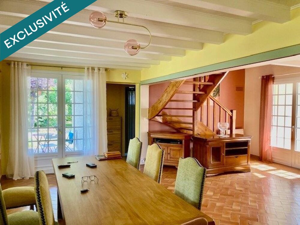 MAISON PLAIN PIED AVEC GRAND GARAGE ET TERRAIN CLOS