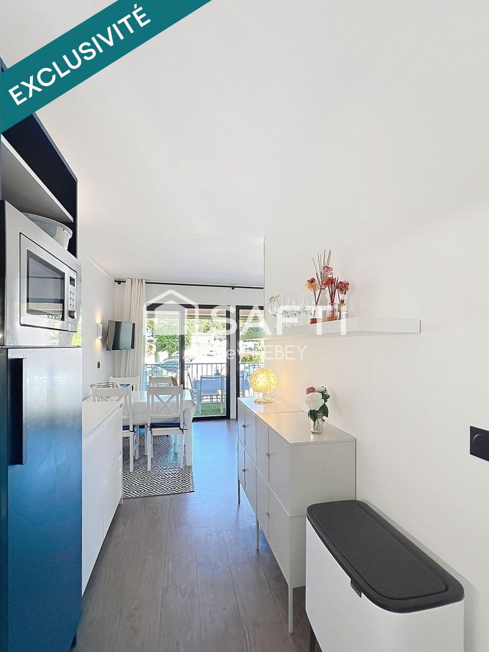 Vente Appartement Coup de cœur assuré Superbe T2 entièrement rénové à seulement 600 m de la plage du Lido  Visite virtuelle 360° Sanary-sur-mer