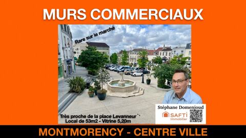 Murs commerciaux Rare et recherché 417000 95160 Montmorency