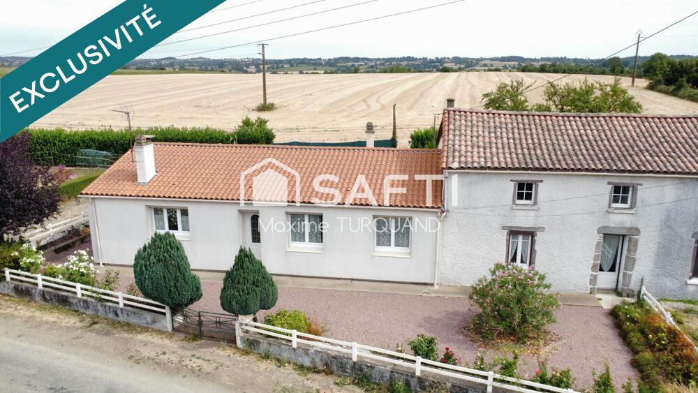 Vente Maison Maison d'habitation 123m², 4 chambres, dépendances et garage, 2052m² de terrain. Saint-pierre-du-chemin