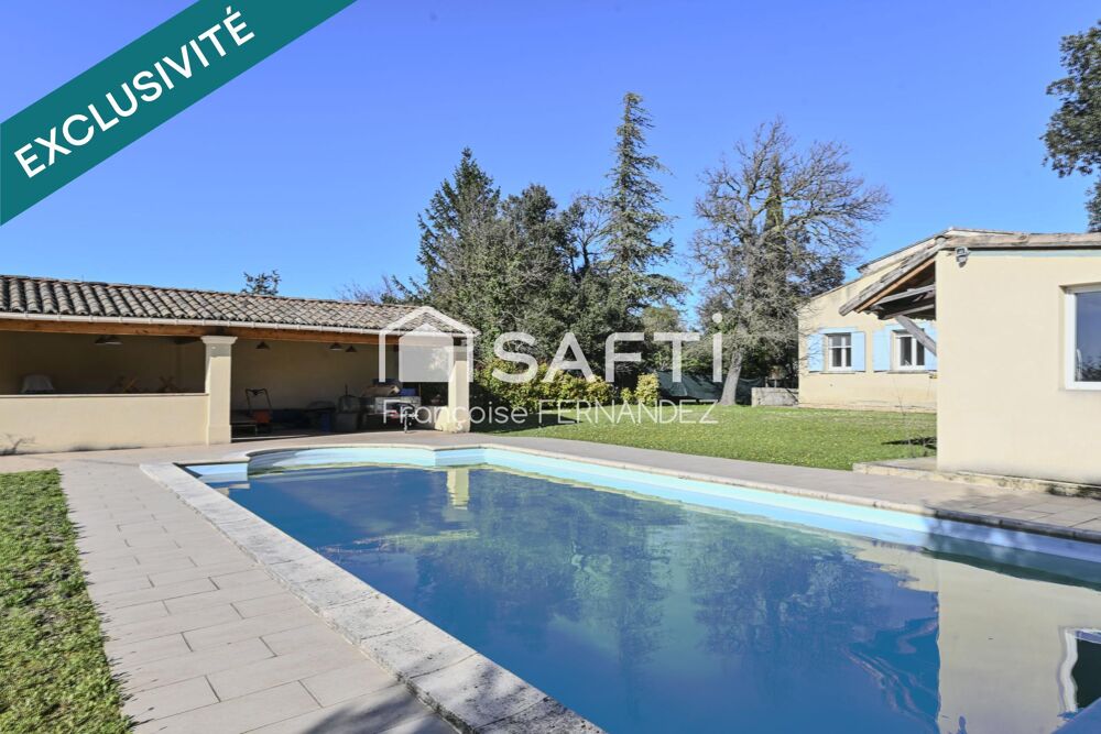 Vente Maison Villa rénovée T9 avec piscine et maison d'amis Velleron