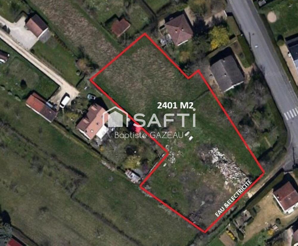 Vente Terrain Terrain constructible 2401m2 Bourges