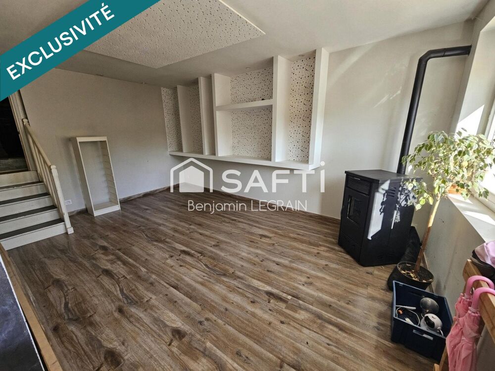 Vente Maison Maison semi-ind de 106 m²/ 176m² 7 p, 4ch, cour terrasse. Maing