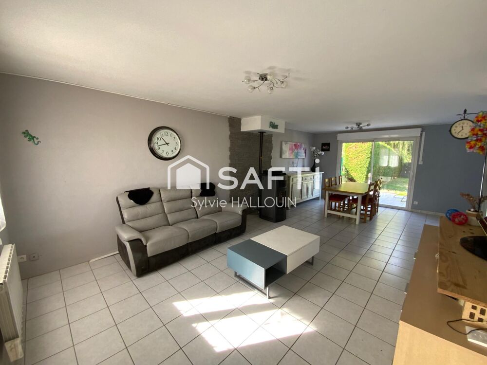 Vente Maison Pavillon 94m² 3 chbres ss-sol total, terrain clos La chapelle-du-noyer