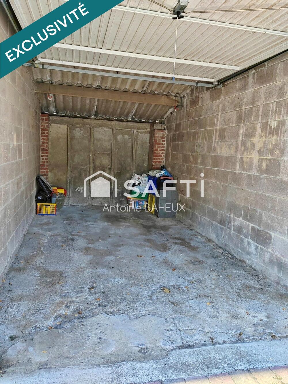 Maison de caractère 3/4 chambres, jardin, garage.