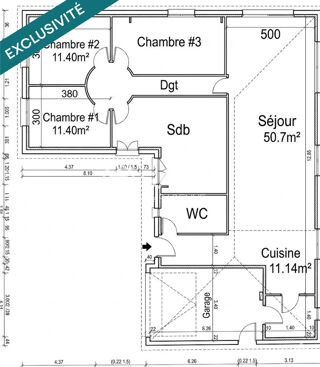  Maison à vendre 5 pièces 125 m²