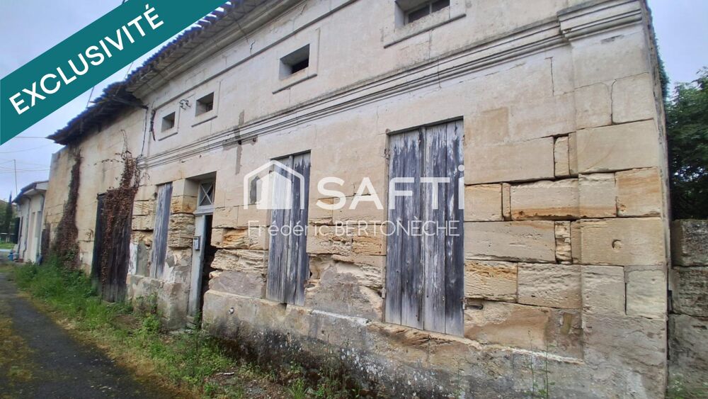 Joli projet immobilier a rénover en pierres de taille sur environ 100 M2.