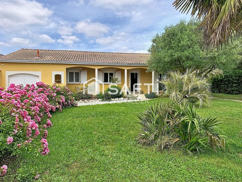 Vente Maison FONSORBES – Villa T5 de 127m² plain-pied avec piscine, garage et carport. Fonsorbes