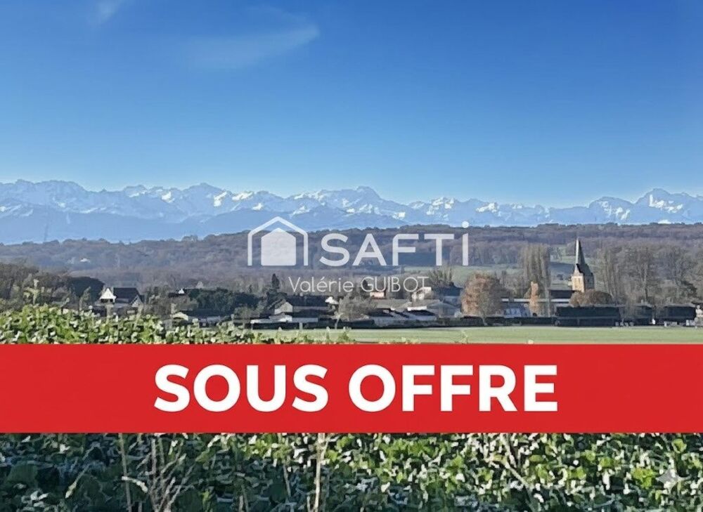 Vente Terrain Votre rêve prend racine : Terrain de 2000 m² avec VUE PANORAMIQUE sur les Pyrénées ! Betplan