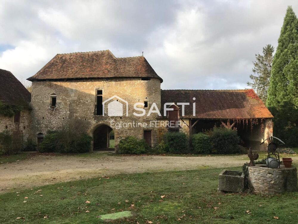 Vente Propriété/Château INDRE, à 2h45 de Paris, 25 min de CHÂTEAUROUX , 20 min de l'A20, Manoir restauré avec dépendances sur 2ha Chateauroux