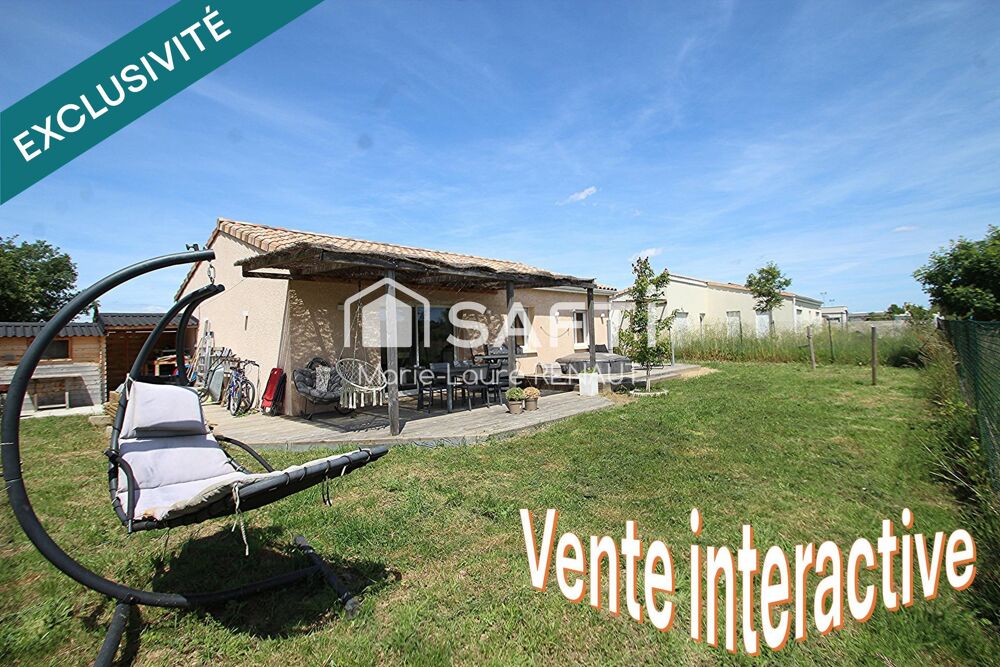 EN VENTE INTERACTIVE : Villa récente de plain-pied avec espace bien-être et vue campagne