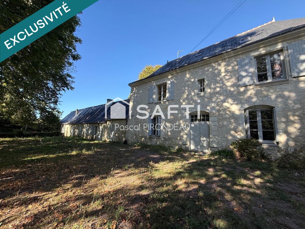 Vente Maison Ancien presbytère rénové de 245m2 - Gizeux Gizeux