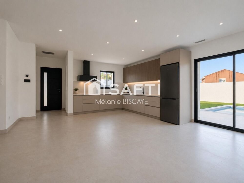 Vente Maison MAISON DE PLAIN PIED AVEC PISCINE GARAGE ET SOUS-SOL Saint-andre-de-roquelongue