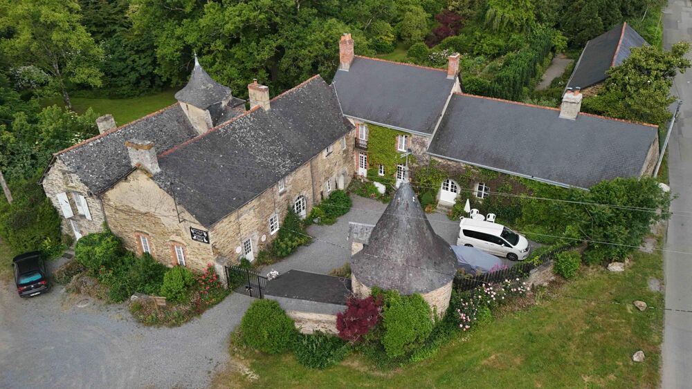 Vente Propriété/Château Manoir XVe s. - Domaine 3 ha – 500 m² – Proche Rennes Langon